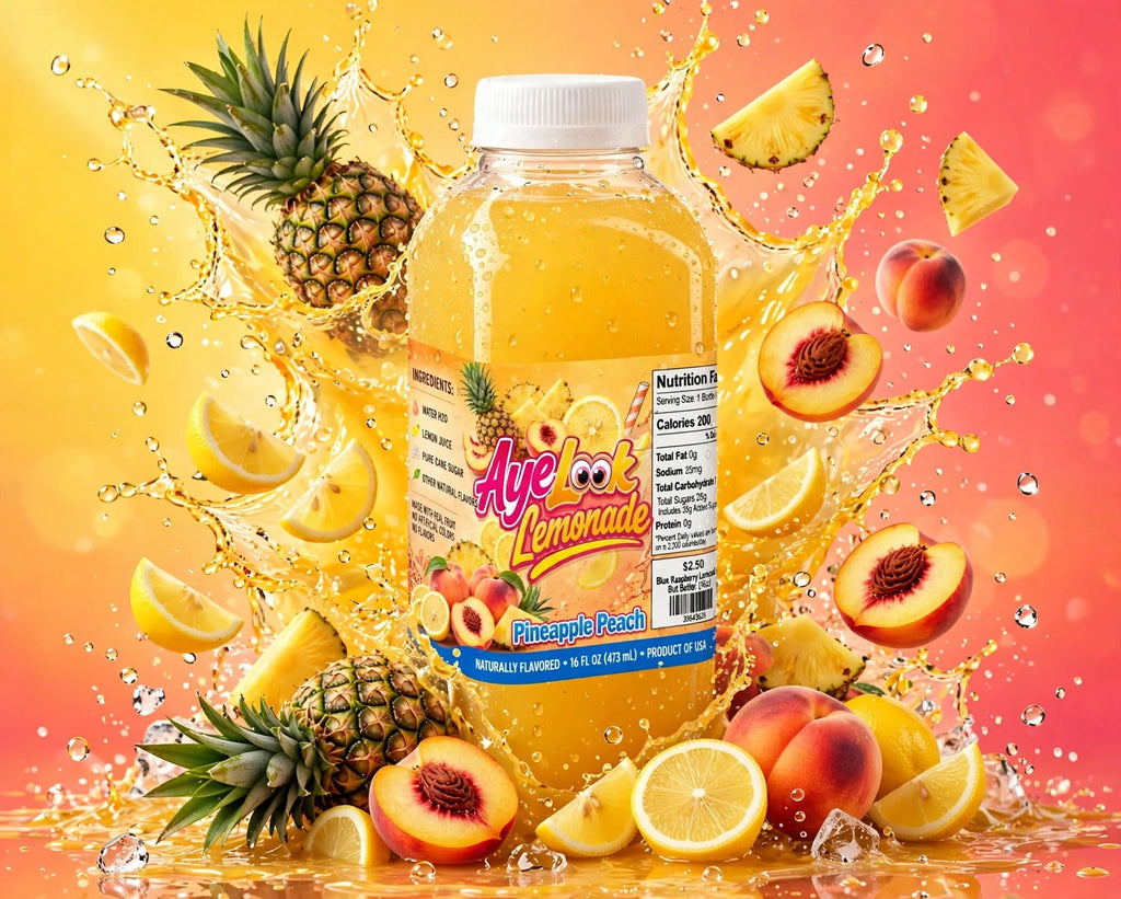 Pineapple Peach Lemonade