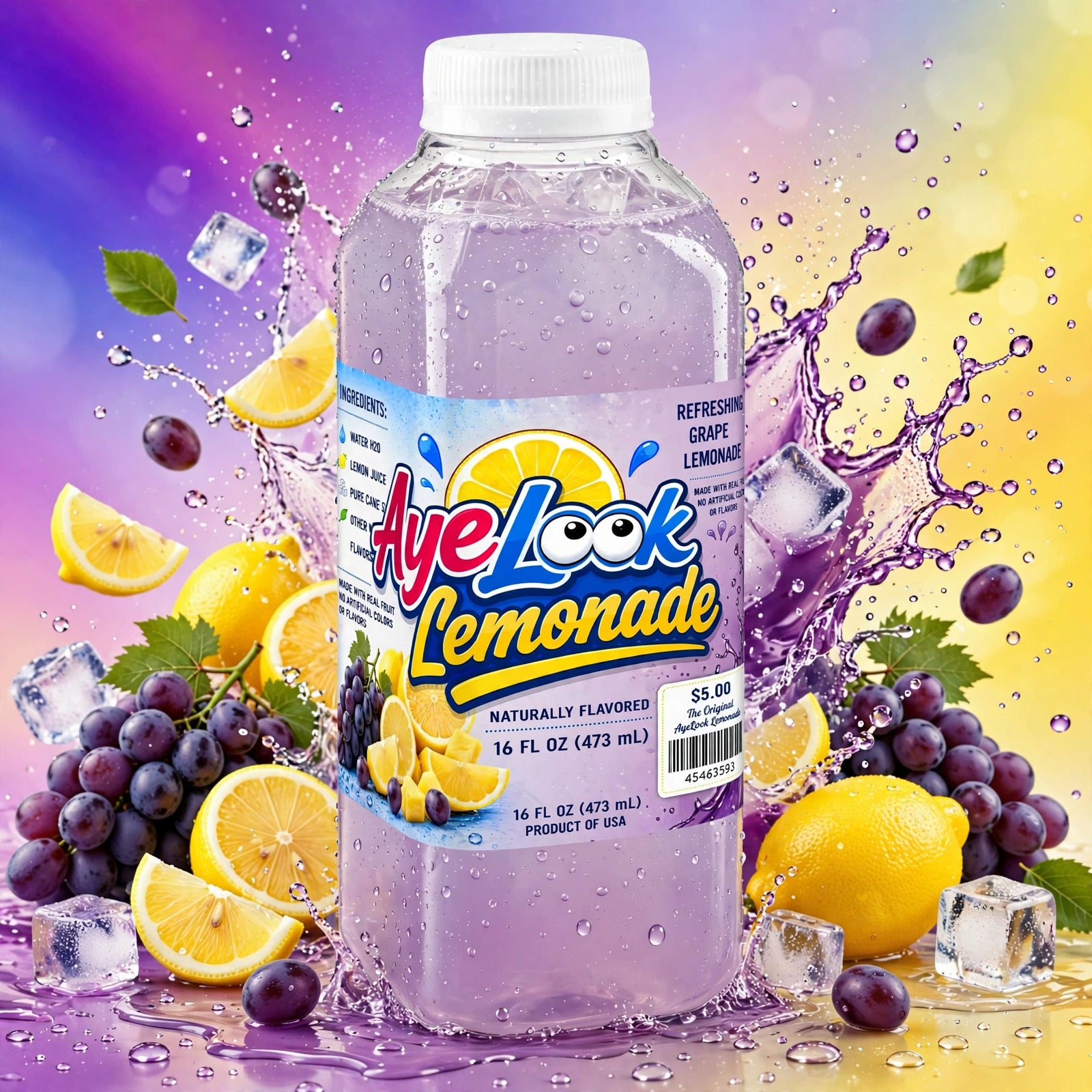 Grape Lemonade Rich Flavor. Smooth Finish.