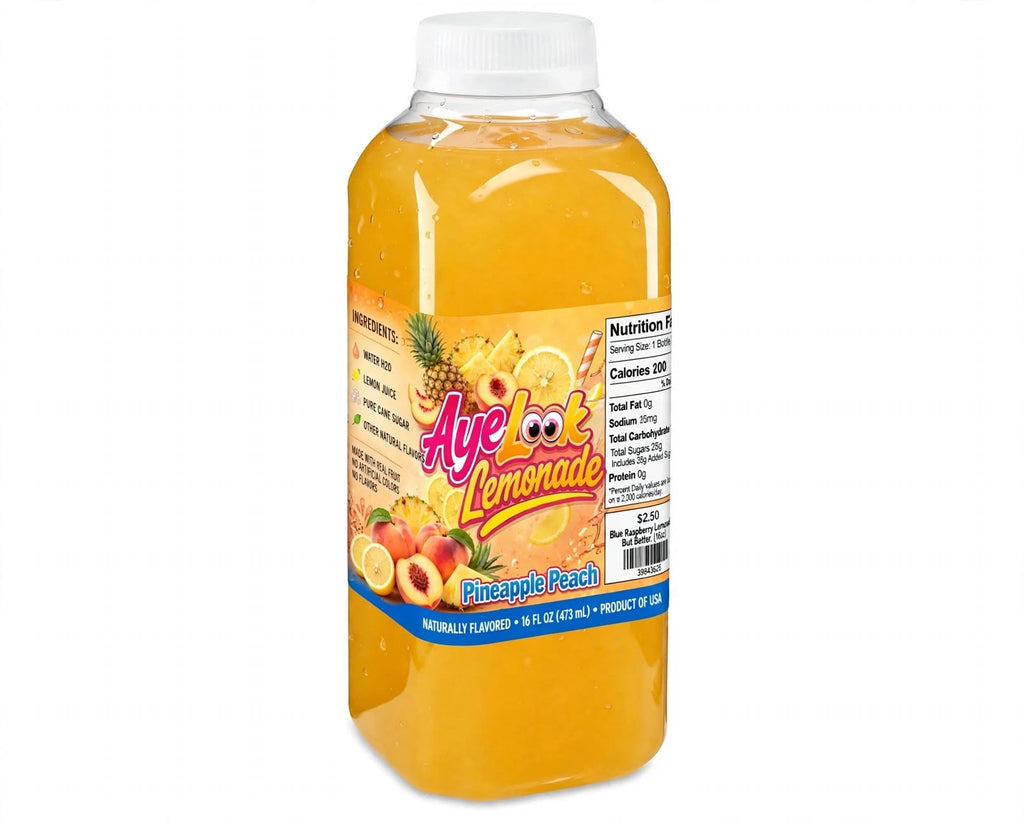Pineapple Peach Lemonade