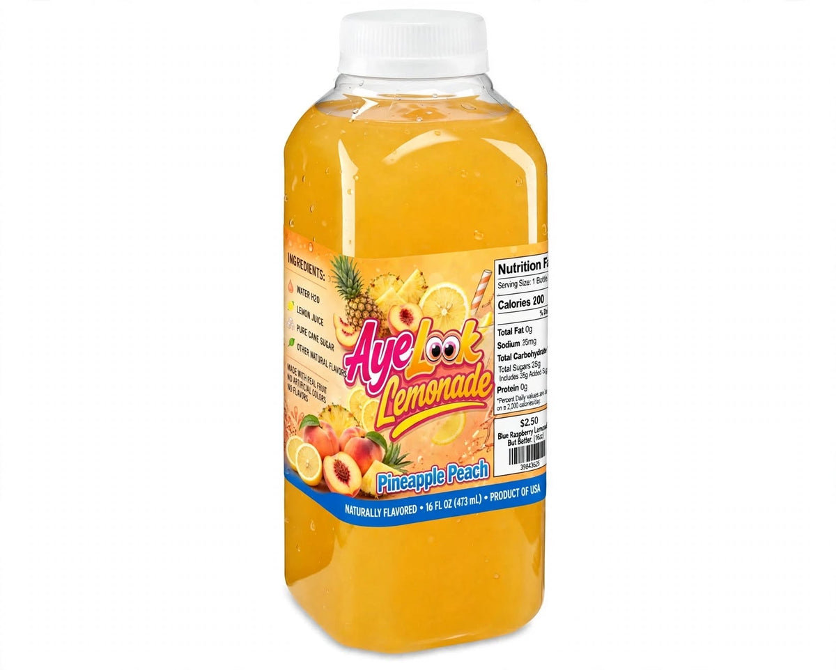 Pineapple Peach Lemonade